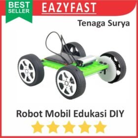 Robot Mobil Edukasi Rakit DIY Rakitan Tenaga Surya Matahari Solar Cell