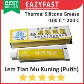 Lem Tian Mu Kuning Thermal Paste Glue Sealant Seal Silikon Rubber