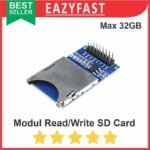 SD Card Reader Writer Module for Arduino Modul baca tulis log memory