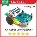 DIY RAKIT CAR TRACKING TRACING LINE / ROBOT MOBIL LINE FOLLOWER ANALOG