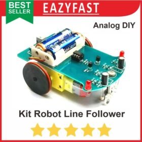 DIY RAKIT CAR TRACKING TRACING LINE / ROBOT MOBIL LINE FOLLOWER ANALOG