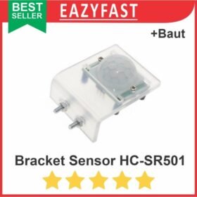 Bracket Mounting Tempat Dudukan Sensor Detektor HC-SR501 PIR Akrilik