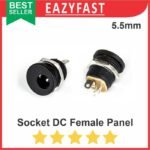 Socket DC Female Panel Mount Case Power Plug In Jack Betina Plastik