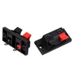 Audio Terminal Jepit Capit Kabel Speaker 2 Pin Jalur Box Salon Ampli - Image 2