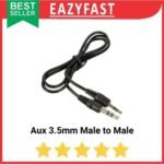 Kabel Jack Audio Aux 3.5mm Male to Male Extender Extension Cable 1.5m