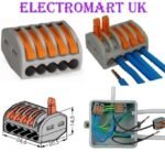 Terminal Block Clamp Wago Konektor 2p 2 Way Wire Kabel PCT 222 412 - Image 2