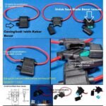 Kabel Holder Fuse Blade Kecil Tancap 11mm Housing Dudukan Motor Mobil - Image 4