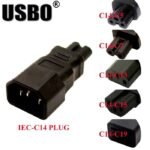 Socket AC UPS C13 IEC Connector Power Plug C14 Female CPU PC Panel - Image 2