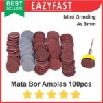 Mata Bor Amplas Set 100 Gerinda Mini Mini Grinding Sanding Disc Mollar