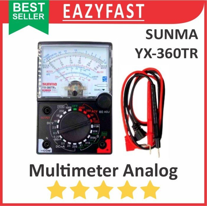 ginee_20241213121923009_4893886927.jpeg Multimeter Analog Sunma YX 360TRE Multi Avo Volt Ampere Meter Tester - Image 1