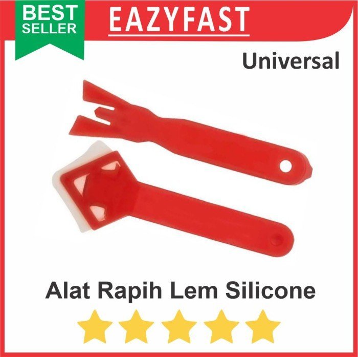 ginee_20241213153523917_4501188340.jpeg Alat Perapi Lem Silicone Sealant Seal Scraper Tool Perapih Sealent - Image 1
