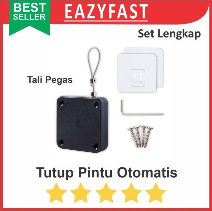 ginee_20241213155556038_2622971919.jpeg Penutup Pintu Otomatis Automatic Door Closer Tutup Tali Tarik Pegas - Image 1