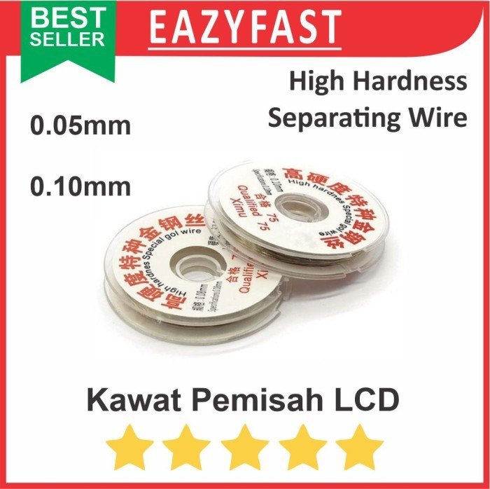 ginee_20241213160547661_1823010990.jpeg Kawat Benang Pemisah LCD Touchscreen Separating Cutter Wire Buka Pisah - Image 1