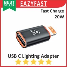 Adapter Kabel USB type C to Lightning iPhone Apple PD OTG 20W Charge Charging Data Cable Converter