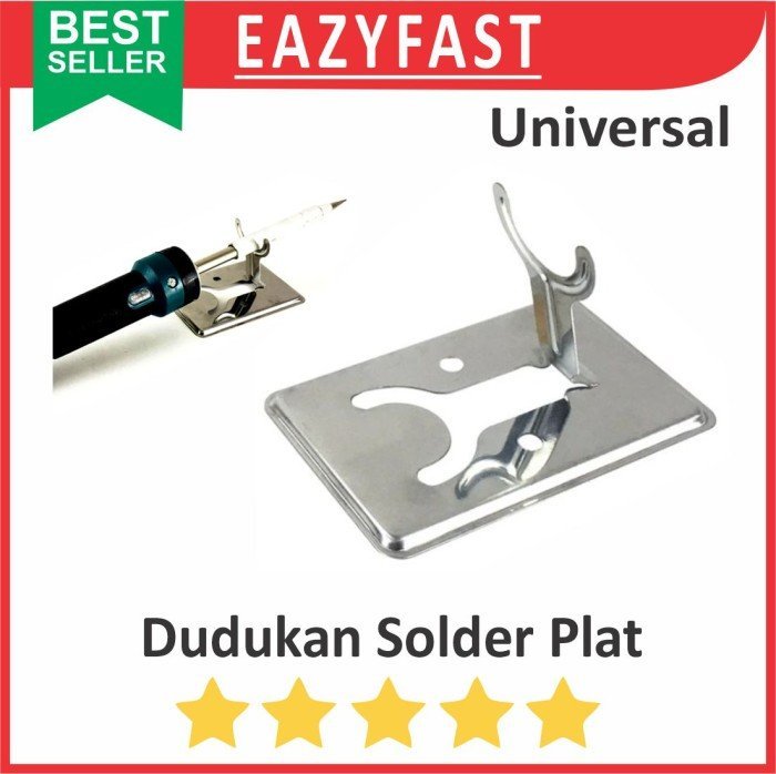 ginee_20241220104407793_7510207230.jpeg Dudukan Solder Plat Y Stand Holder Pegangan Bracket Tatakan Tempat - Image 1
