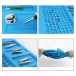 Alas Solder Karet Silicone Pad Mat Insulator Anti ESD Panas 45x30cm - Image 2