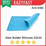 Silicone Soldering Pad Mat Alas Karet Insulator Anti ESD Panas 23 x 34