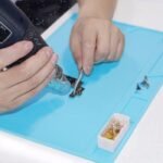 Silicone Soldering Pad Mat Alas Karet Insulator Anti ESD Panas 23 x 34 - Image 4