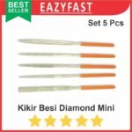 Kikir Besi Diamond Intan Set 5 pcs Jakemy Gundam Model Kit Halus