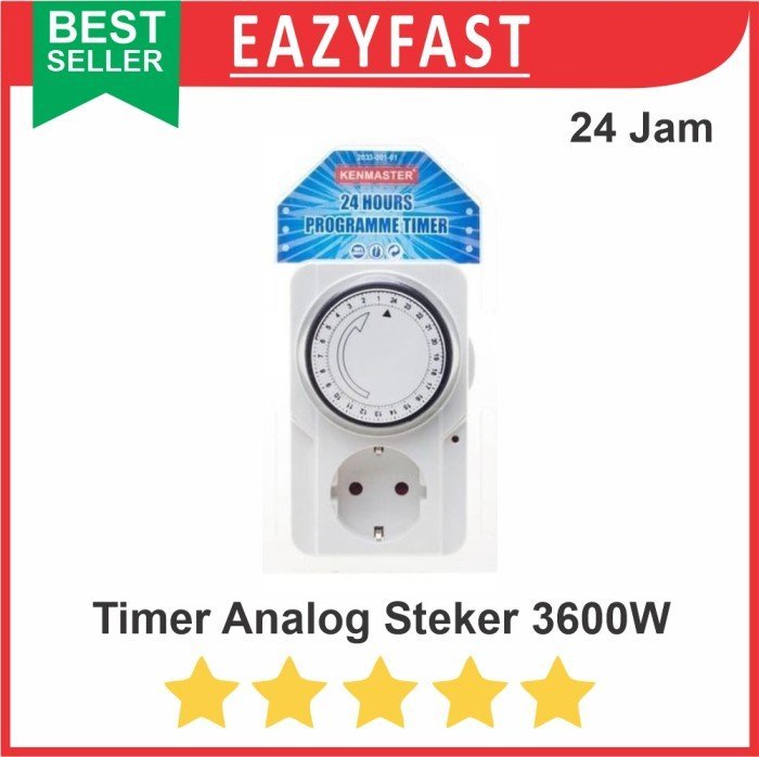 ginee_20241224150209309_7612250415.jpeg Timer Stop Kontak Putus Listrik PLN Colokan Steker Analog Putar 24 Jam - Image 1
