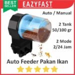 Timer Auto Feeder Fish Food Makan Pakan Ikan Aquarium Otomatis 2 Tank