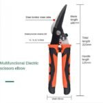 Tang Gunting Potong Cutter Plat Kawat Kabel Seng 8 Inch 8" Kupas Kabel - Image 2