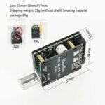 Ampli Amplifier TPA TPA3118D2 2x50W Class D Wuzhi Bluetooth 5.0 BT AUX - Image 3
