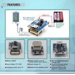 Modul Step Up Mesin Powerbank USB 134N3P Biru 5V 1A DIY PB Power Bank Module Lithium 18650 Overcharge Protection Auto Cut Off Protect Board Blue - Image 3