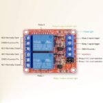 Modul Relay Active Aktif High Low Level Trigger 2Ch 2 Ch Chanel Channel 5 V Volt 5V Module Red Board Merah SPDT Arduino Compatible Opto Isolation - Image 2