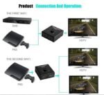 HDMI Switch Splitter Duplicator Input Output 2 Port Kabel Arah Bulak Balik Bidirectional Split Select Selector Duplikat - Image 2