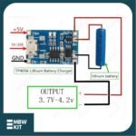 Modul TP4056 Mini USB Charger Baterai Lithium 18650 Charging Module - Image 3