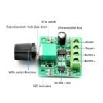 PWM DC 2A 1803BK Variable Motor Speed Controller Dimmer Lampu LED Lamp - Image 2