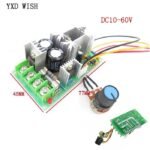PWM DC 20A 1.2KW Variable Motor Speed Controller Dimmer Lampu LED Lamp - Image 2