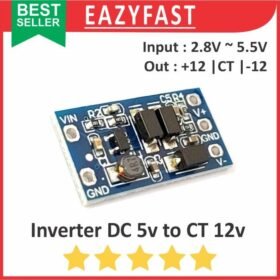 Modul Converter DC 5V CT 12V Inverter Out Power Supply Trafo Simetris