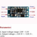 Modul Converter DC 5V CT 12V Inverter Out Power Supply Trafo Simetris - Image 2