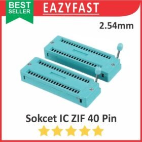 ZIF ZIP Socket 40p 40 Pin 40Pin DIP Dudukan IC Atmega 16 32 8535
