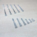 Baut JP M4 8mm 4x8 4 x 8 mm M4x8 Galvanis Putih Phillips Screw Drat Halus Pack 100 Pcs Skrup Sekrup - Image 2
