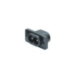 Socket Soket Konektor Kabel Power AC Printer 2 Lubang Pin Angka 8 - Image 2