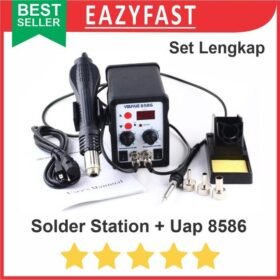 Solder Uap Soldering Station Dual 2in1 Service HP Heat Hot Blower