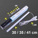 Lampu Meja Baca Neon LED Strip USB 30cm Portable Magnet Tempel 5V DC - Image 2