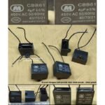 Kapasitor Kotak 3uF 3 uF Dinamo Motor AC PLN Induksi Kipas Angin Fan Capacitor 450VAC 450 VAC V AC - Image 3
