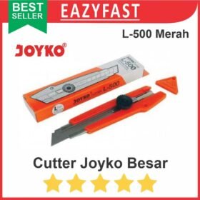 Cutter Joyko Besar L-500 L-150 Cuter Kater L500 L150 Kenko Merah