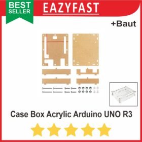 Casing Box Kotak Akrilik Acrylic Case Arduino Uno R3 Compatible
