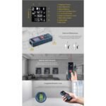 Meteran Digital Laser Distance Meter Range Finder Alat Ukur Jarak - Image 3