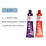 Lem Epoxy Campur AB Kafuter 10g Plastic Steel Glue Dempul Besi Tambal - Image 2
