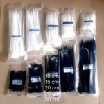 Cable Ties 4.8x200 Hitam Putih Kabel Tis 4.8 x 200 mm Klip Tali Nylon Tie Lock Pack 200mm 20cm 20 cm - Image 2