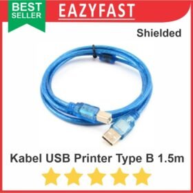 Kabel USB Printer 1m 1.5m 1 1.5 m meter Extender Extension UNO Type B