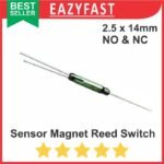 Reed Switch 3P Sensor Magnet NO NC 3 Pin Kaki Saklar Magnetic Detektor