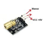 KY-008 Red Laser Diode Transmitter Module 5V 650nm Arduino - Image 3