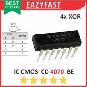 IC CMOS CD 4070 BE DIP Gerbang Logika XOR Logic Gate CD4070BE CD4070 4070BE CD HD HCF HEF MC TC BE